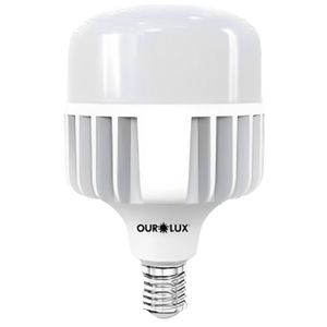 Lâmpada Superled de Alta Potência T 65 Watts Bivolt 6500K E40 - 20382 - OUROLUX