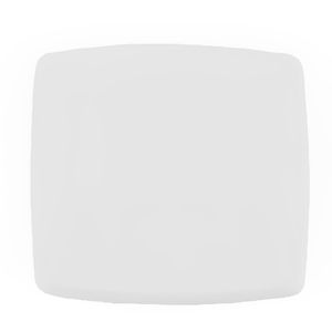 Placa 4x4 Cega com Suporte Branco - DC-8100/39 - DICOMPEL