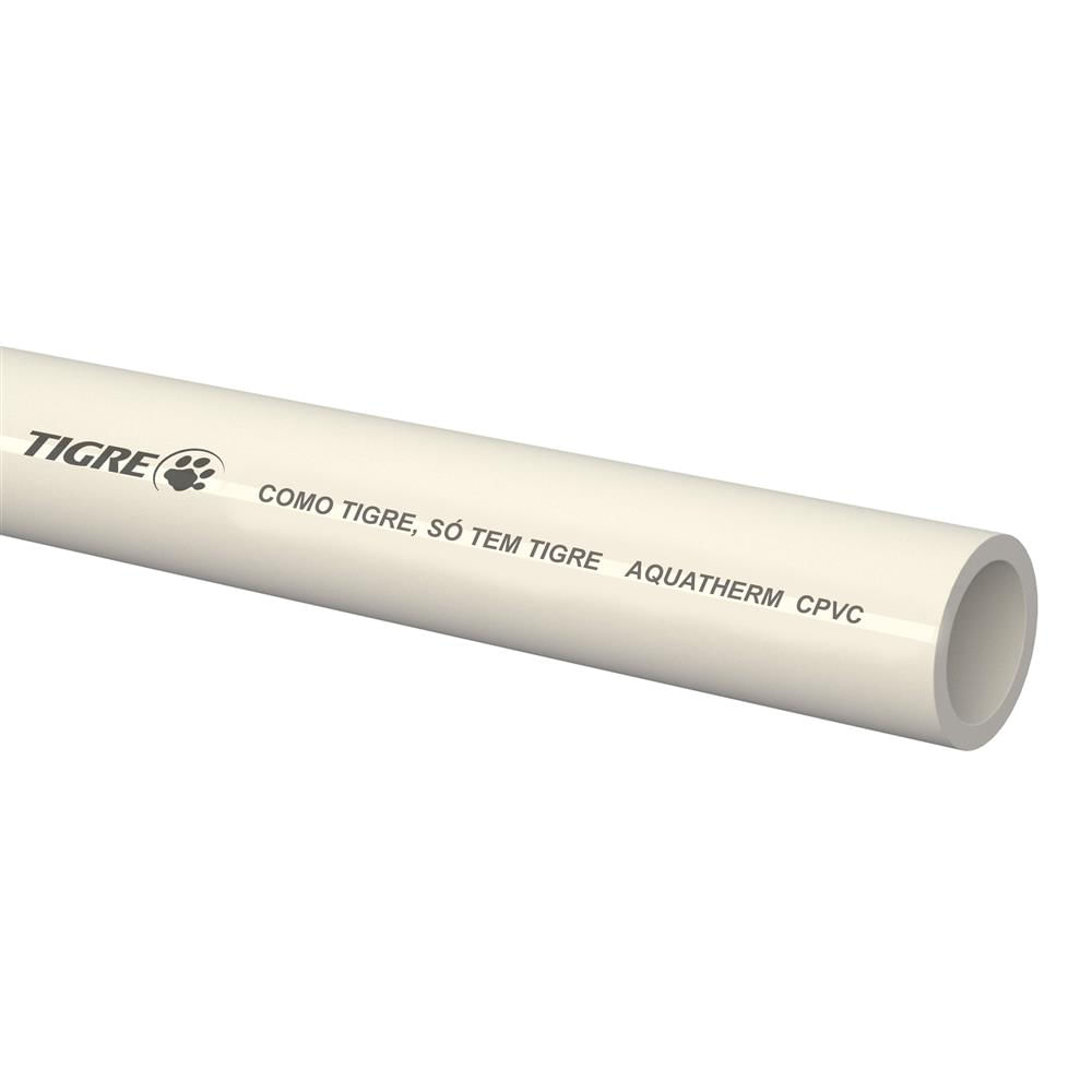Imagem do produto Tubo PVC Aquatherm 1/2"" 15mm 3 Metros - 17000152 - TIGRE