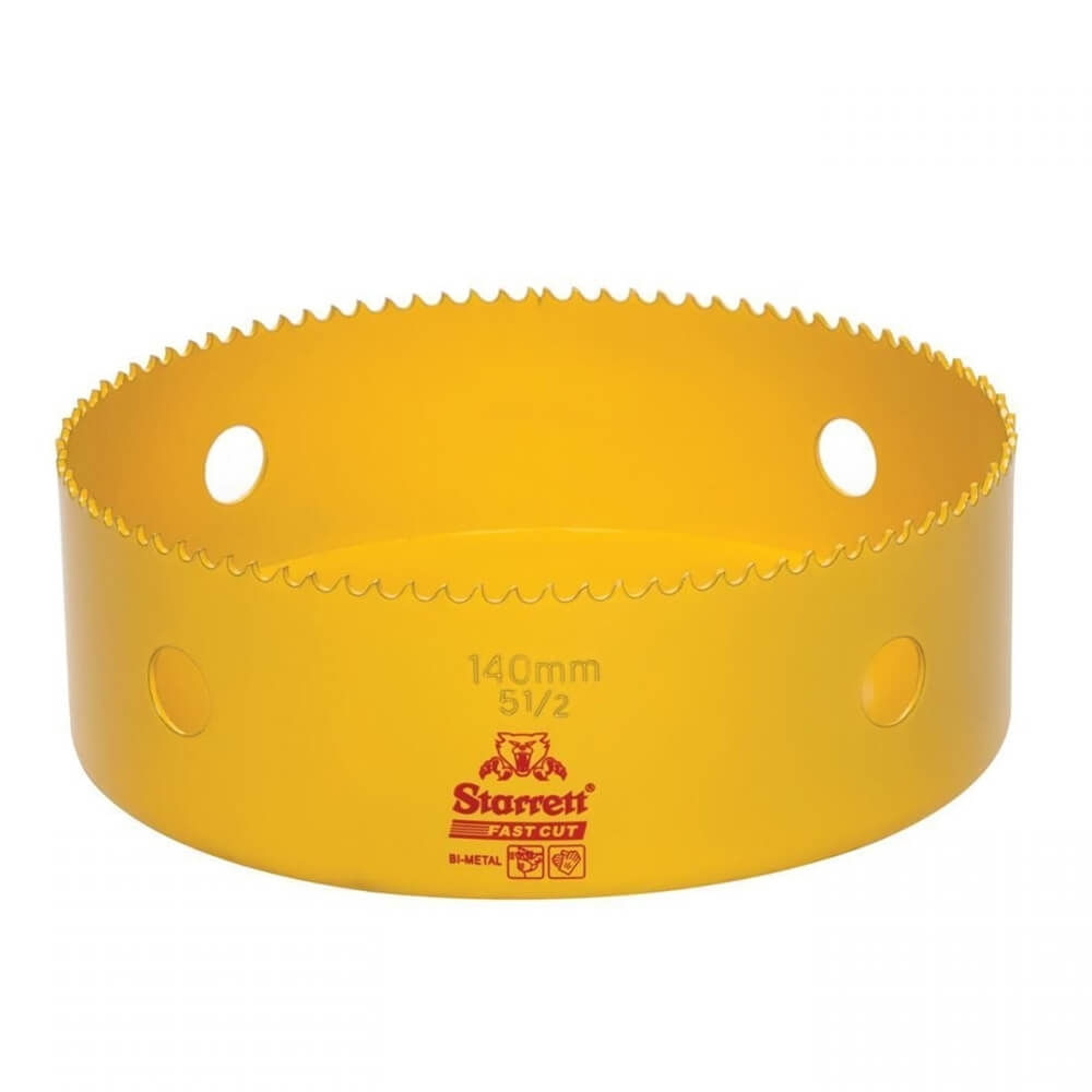 Imagem do produto Serra Copo Bi-Metal 5.1/2""IN 140mm - FCH0512-G - STARRETT