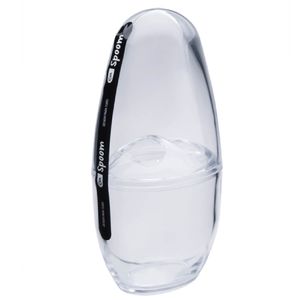 Porta Escova Spoom com Tampa Cristal - 20858/0009 - COZA