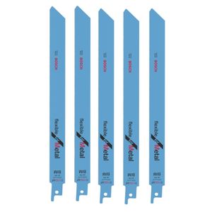 Jogo de Lâminas Serra Sabre S 1122 AF 5 Peças - 2608656018 - BOSCH