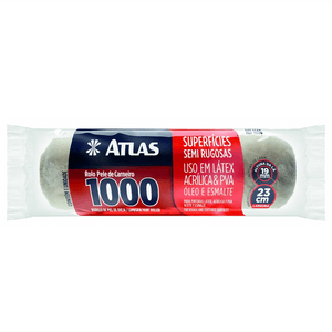 Rolo Pele de Carneiro 1000 23cm Alta 19mm - 1000 - PINCEIS ATLAS