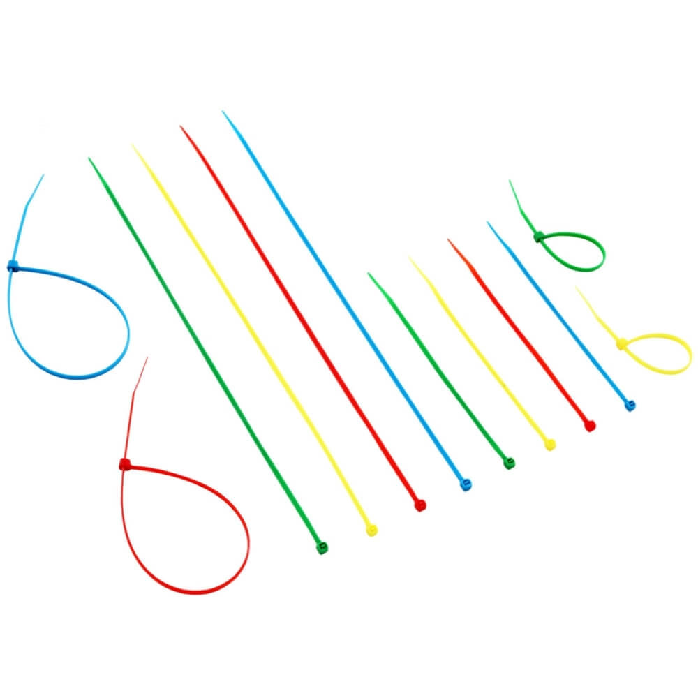 Imagem do produto Abraçadeiras de Nylon Colormix 2.5x200mm com 50 Unidades - 7308 - BRASFORT