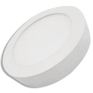 Plafon Led Sobrepor Bivolt Redondo 12 Watts 6400K - 03216 - OUROLUX