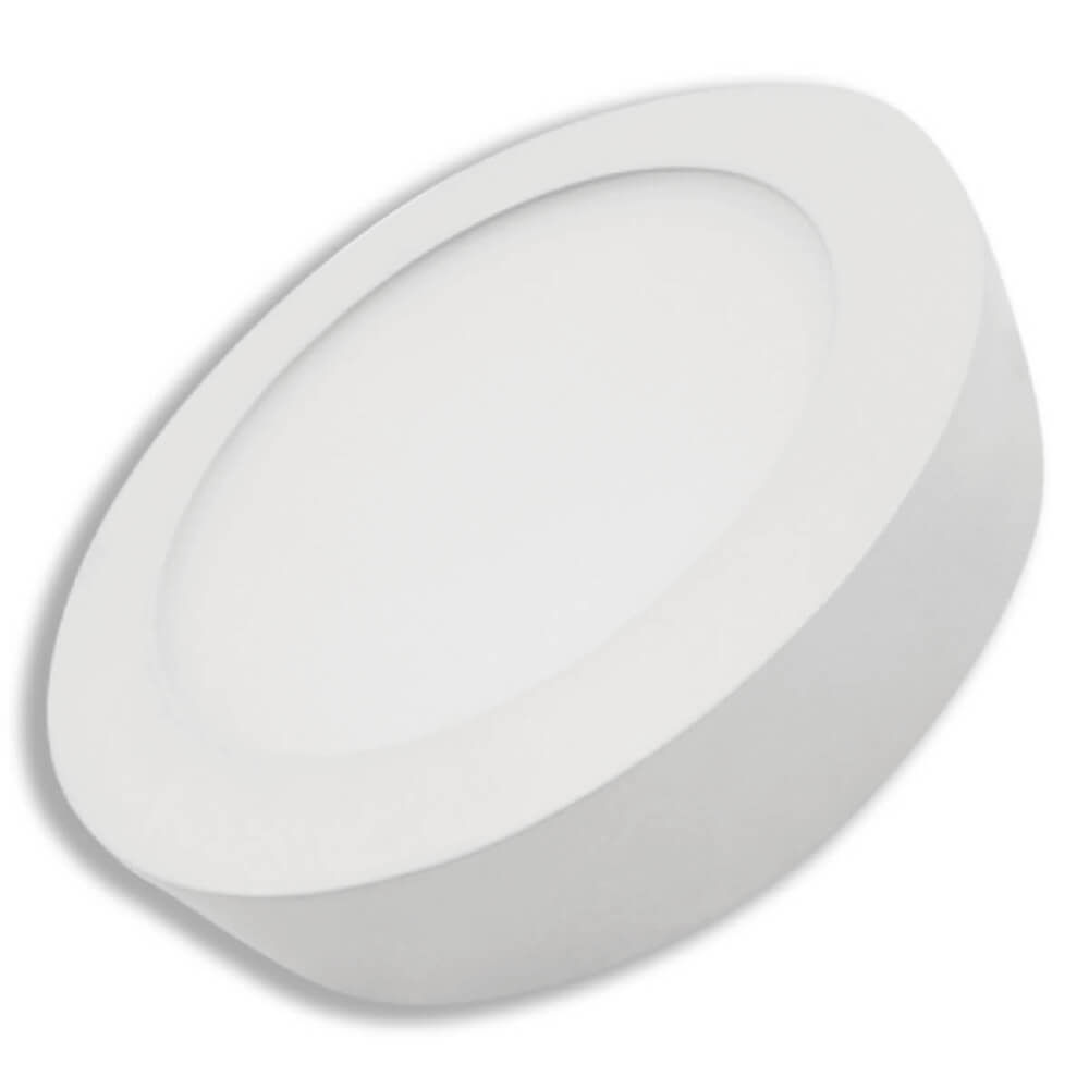 Imagem do produto Plafon Led Sobrepor Bivolt Redondo 12 Watts 2700K - 03216A - OUROLUX