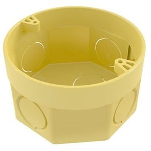 Caixa 3""x3"" com Anel Deslizante Amarela - 33043171 - TIGRE