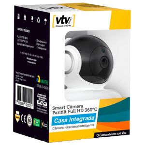 Smart Câmera Pantilt - VTV-101 - VTV DIGITAL