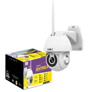 Câmera Sentinela Ptz 350° Graus Wi-Fi Interior/Exterior - 7898641421024 - VTV DIGITAL