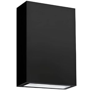 Arandela Duo Externa 4 Watts Preta 3000K - 48LARLED04PM - ELGIN