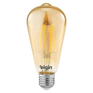 Lâmpada Led de Filamento Inteligente ST64 6 Watts 2200K - 48LST64WIFI0 - ELGIN
