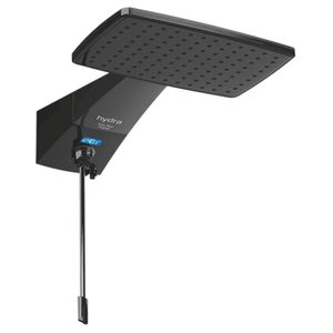 Ducha Digital Polo Plus Black 7700 Watts 220 Volts - DPPO.DP.772PT - HYDRA