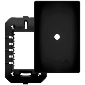 Placa 4X2 Espelho Saída De Fio Habitat Preto - 06440700 - FAME