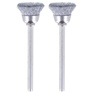 Escova de Aço Carbono Copo 1/2"" 13,0mm com 2 Peças - 442 - DREMEL