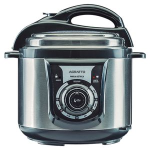 Panela de Pressão 4 Litros Elétrica com Painel Eletrônico PE-02 220 Volts - 3877 - AGRATTO