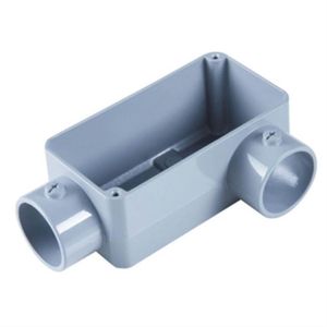 Condulete Fixo Tipo ""LL' sem Tampa e com Rosca BSP de 3/4"" Polegada - 56104002 - TRAMONTINA