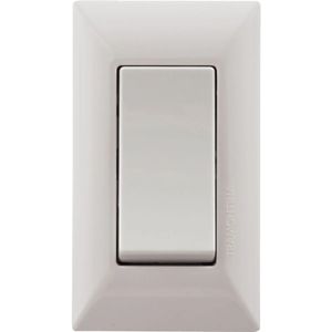 Conjunto para Móvel 1 Interruptor Simples 6 A Aria Branco - 57241100 - TRAMONTINA