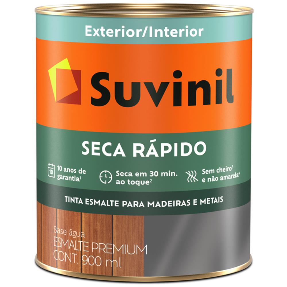 Imagem do produto Tinta Esmalte Brilhante Seca Rápido 900ml Azul Del Rey - 53699481 - SUVINIL