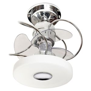 Ventilador de Teto Monaco 3 Pás Cromado - VTA0111005 - TREVISO