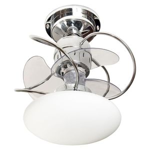 Ventilador Teto Atenas Prata 3 Pás Bivolt Cromado - VTA0111505 - TREVISO