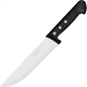 Faca para Cozinha em Aço Inox com Cabo Preto 7"" da Linha Plenus - 22921107 - TRAMONTINA