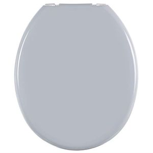 Assento Almofadado Oval Cinza Claro CZ2 - TPK/AS - ASTRA