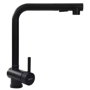 Torneira Gourmet Monocomando Preta Extensível - TOR-010 - STILLUS HOME