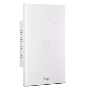 Interruptor Inteligente Wi-fi com 1 Botão Touch Compatível com Alexa e Google Home - 48INTWIFI100 - ELGIN