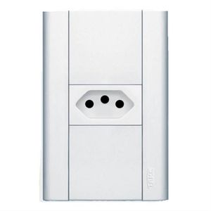 Conjunto Tomada 2P+T 20A 250 Volts Modulare - 1430 - FAME