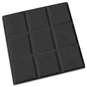Piso 9 Dados Preto 20x20cm Amarrado com 20 Peças 0,80m² - ARTESANAL