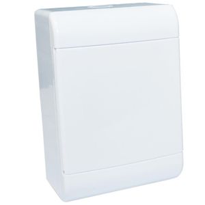 Quadro de Distribuição de Sobrepor 5-DIN Porta Opaca - SCV5PO - STECK