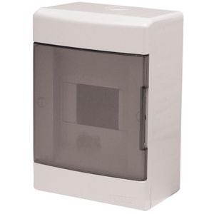 Caixa de Passagem 1X5 Porta Transparente - SCV5PT - STECK