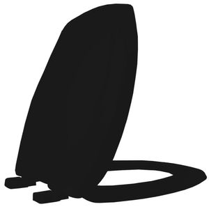 Assento Sanitário Thema Preto Ébano Soft Close - THPPE02S - TUPAN