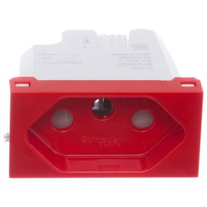Módulo de Tomada Orion 2 Pinos + Terra 20 Amperes 250 Volts Antibactéria Vermelho - S70203134 - SCHNEIDER