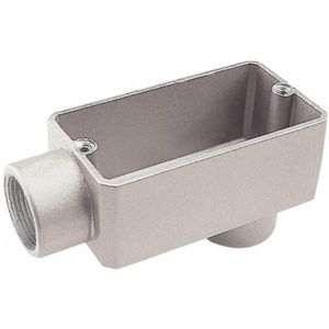 Condulete Fixo Tipo ""LB"" sem Tampa e com Rosca BSP de 1/2"" Polegada - 56103001 - TRAMONTINA