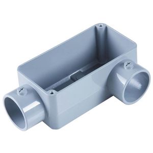 Condulete Fixo Tipo ""LL"" sem Tampa e com Rosca BSP de 1/2"" Polegada - 56104001 - TRAMONTINA