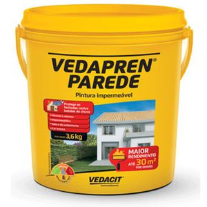 Vedapren Parede Branco 3,6 Kilos - 121774 - VEDACIT
