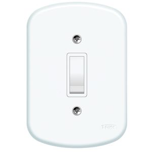 Interruptor Simples 10A 250 Volts Blanc - 0560 - FAME