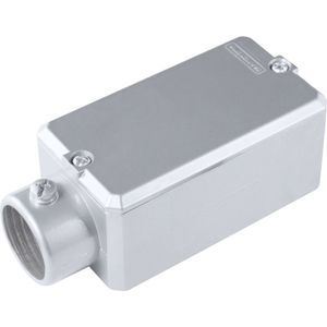 Condulete Fixo Tipo ""E"" com Tampa, Rosca NPT e Pintura de 1.1/4"" Polegadas - 56102084 - TRAMONTINA