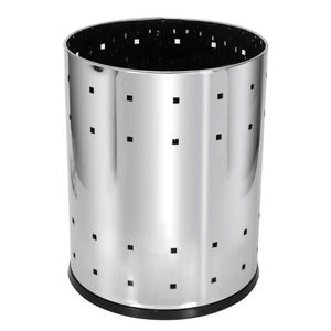Lixeira Telada de Aço Inox 22 Litros - B9 - JSN