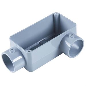Condulete Fixo Tipo ""LL"" sem Tampa e com Rosca BSP de 1"" Polegada - 56104003 - TRAMONTINA