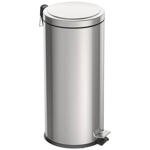Lixeira em Aço Inox com Pedal 30 Litros - 94538130 - TRAMONTINA