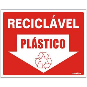 Placa de Poliestireno Auto-Adesiva 20x15cm Reciclável Plástico - 220 BK - SINALIZE