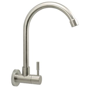 Torneira de Parede Bica Móvel Steel Inox para Pia 9501 - 771095 - STOC