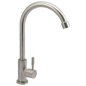 Torneira de Mesa Bica Móvel Steel Inox para Pia 9502 - 771096 - STOC