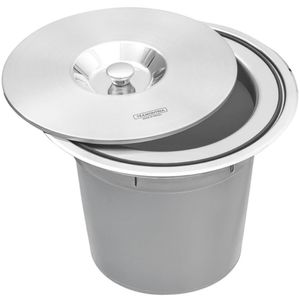 Lixeira para Granito em Aço Inox 8 Litros - 94518000 - TRAMONTINA