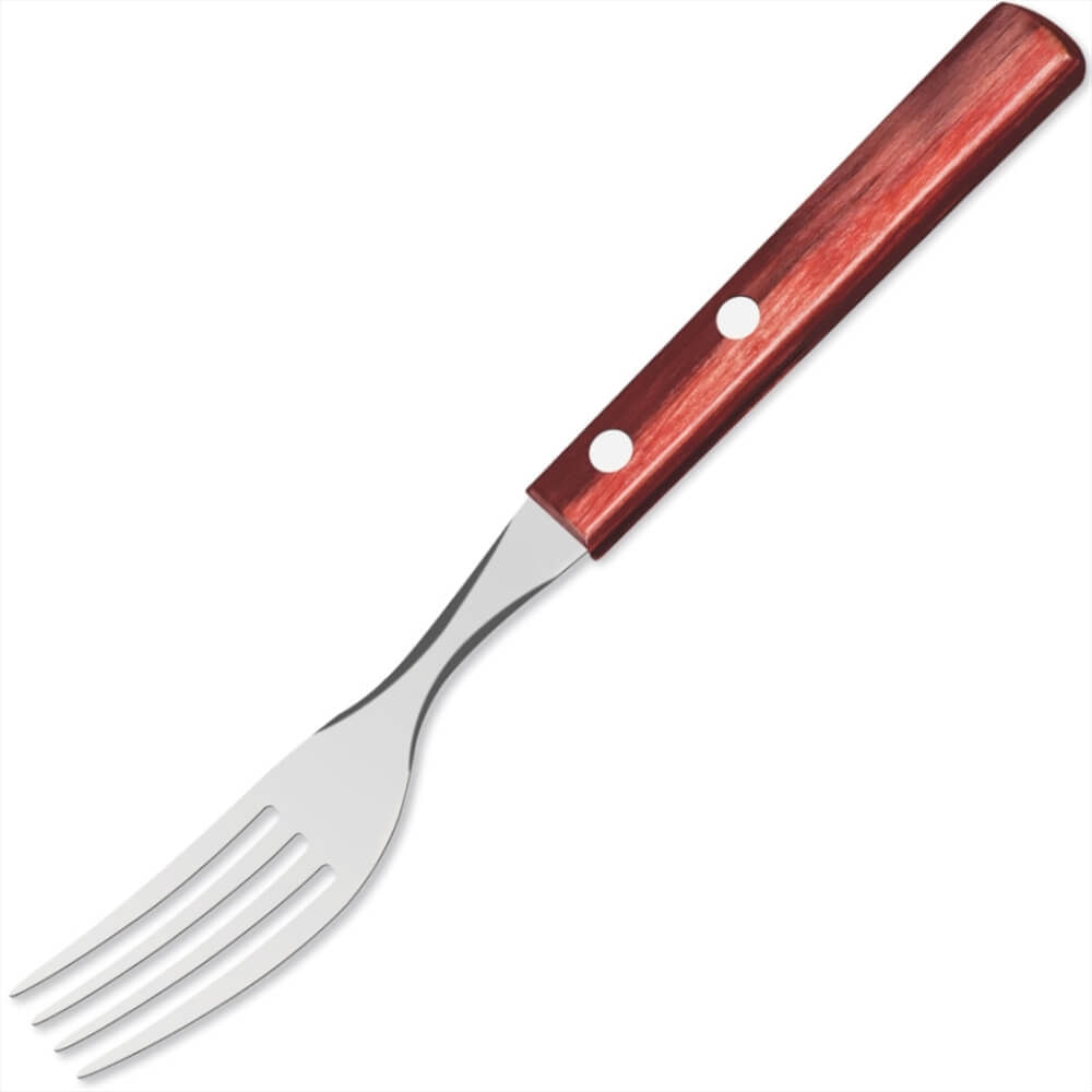 Imagem do produto Garfo de Mesa com Lâmina em Aço Inox e Cabo em Madeira da Linha Polywood - 21102470 - TRAMONTINA