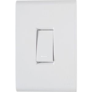Conjunto Liz 4x2 com 1 Interruptor Simples de 10 Ampères e 250 Volts - 57170001 - TRAMONTINA
