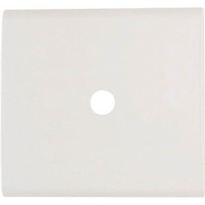 Placa 4x4 c/furo 9.5mm branca tramontina - 7891435046229 - TRAMONTINA