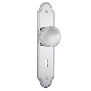 Fechadura 813/02 Interna com Acabamento Cromado e Espelho de Aço Inox - 81321 - STAM